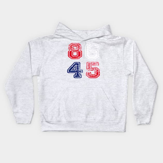 8645 Anti Trump Kids Hoodie by Scar